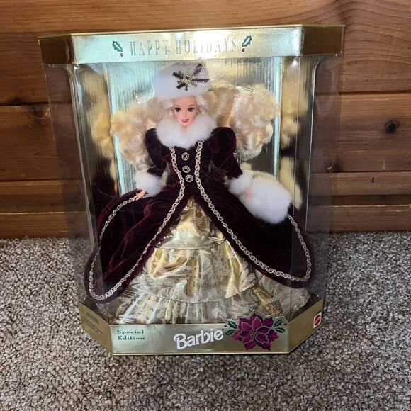 1996 Happy Holidays Special Edition Mattel #15646 Barbie Vintage - Picture 1 of 4